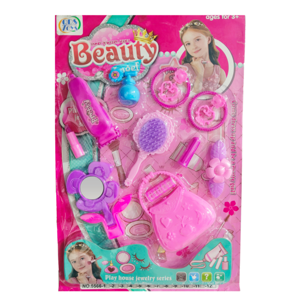 Kit de Accesorios de Estilo y Glamour para Niñas – Espejo, Afeitadora de Juguete